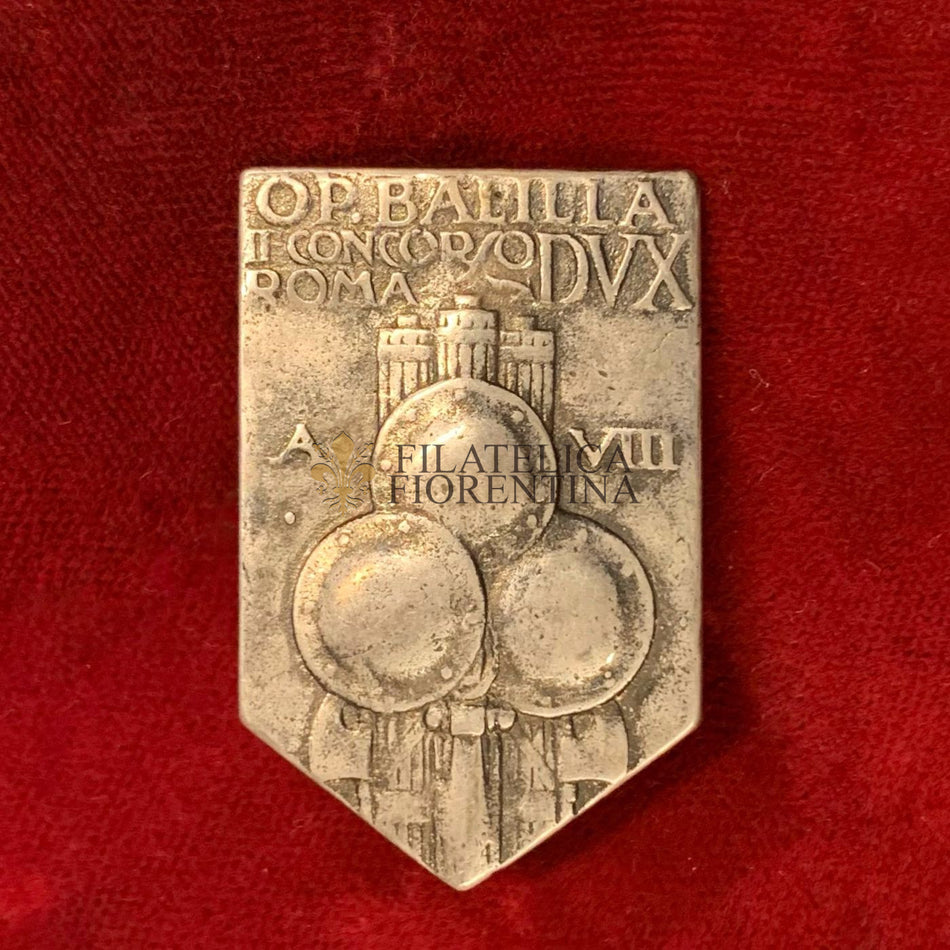 Distintivo del II° Concorso Dux - Roma