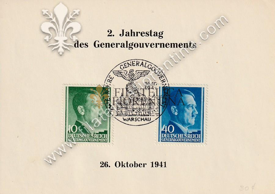 1941 2° Anniversario dell'Occupazione tedesca della Polonia