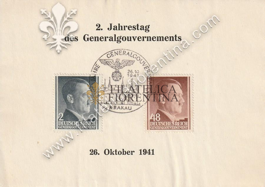 1941 2° Anniversario dell'Occupazione tedesca della Polonia