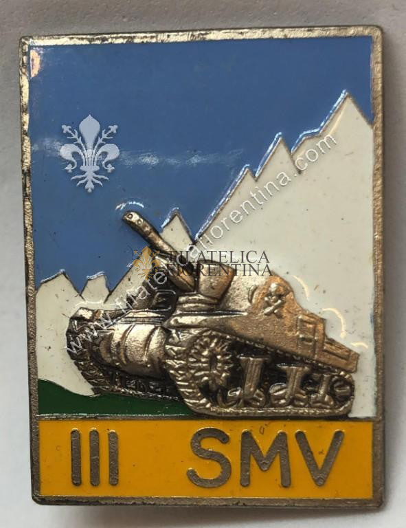 Distintivo Alpini Carristi III SMV - marcato Granero