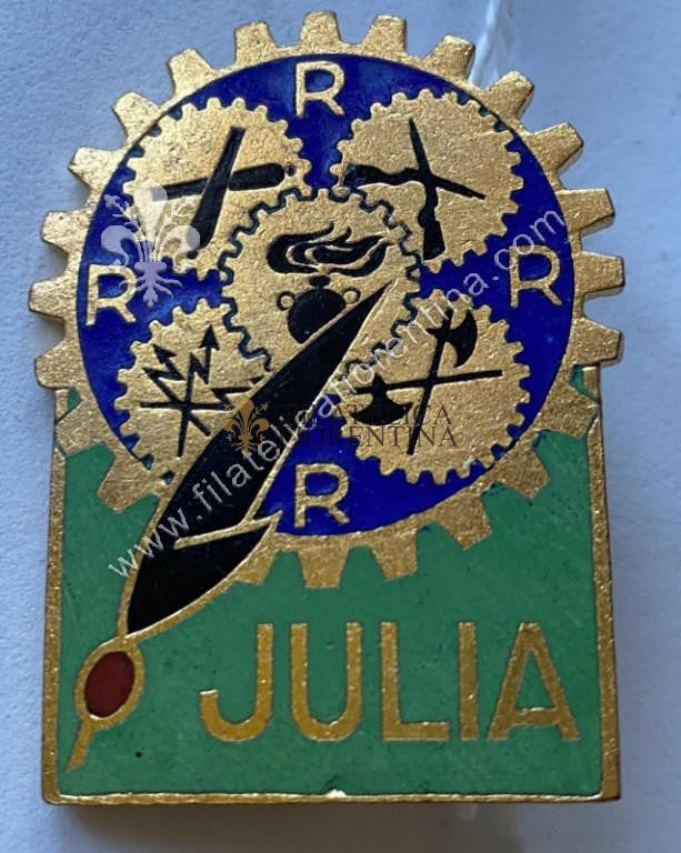 Distintivo della Brigata JULIA  Rifornimento, riparazioni e recuperi RRR