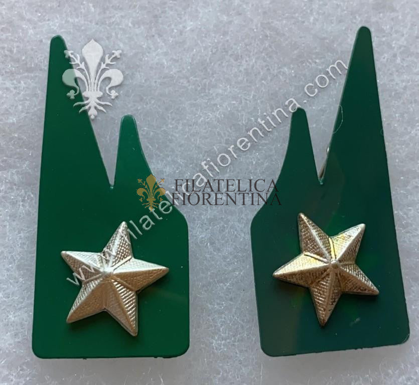 Mostrine Alpini in plastica/celluloide