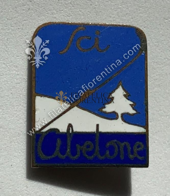 Distintivo Sci - ABETONE - Marcato PICCHIANI E BARLACCHI - FIRENZE