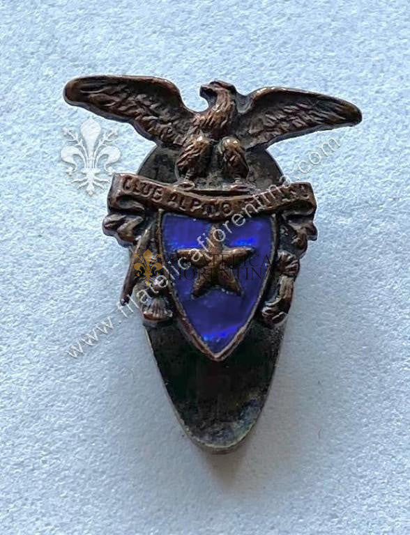 Distintivo da giacca del Club Alpino italiano - Marcato Picchiani e Barlacchi - FIRENZE