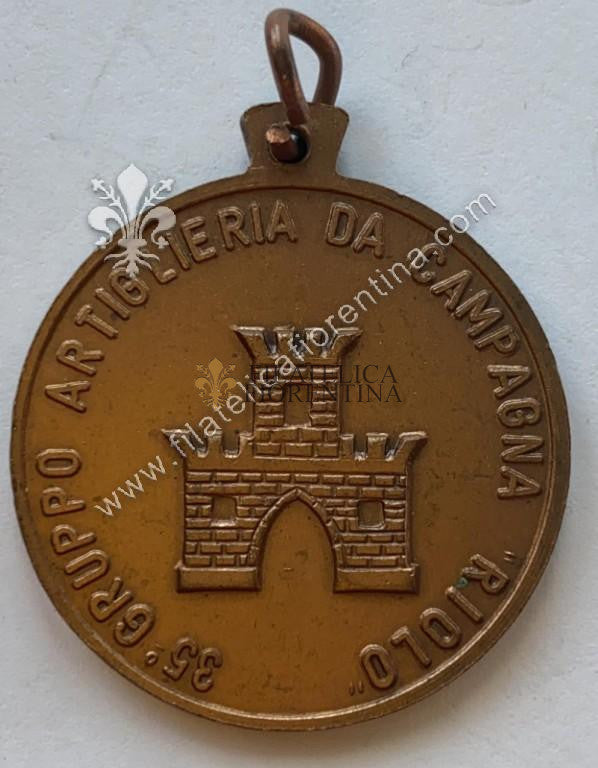 Medaglia del 35° Gruppo Artiglieria da Campagna Riolo