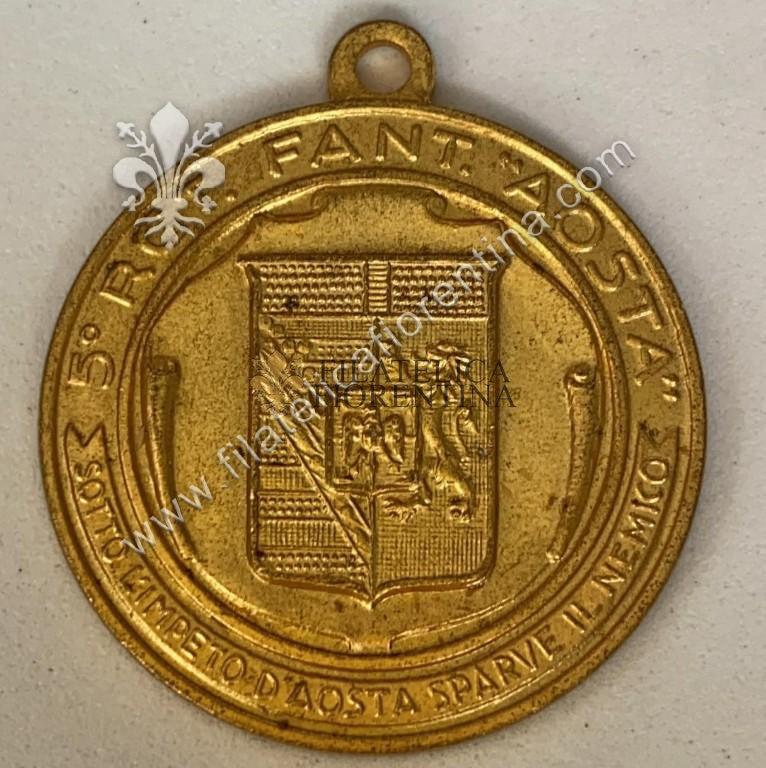 Medaglia del 5° Reggimento Fanteria  " AOSTA "