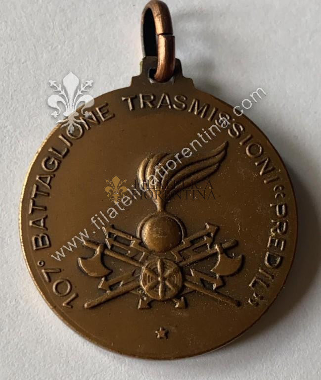 Medaglia del 107° Battaglione Trasmissioni " PREDILI "