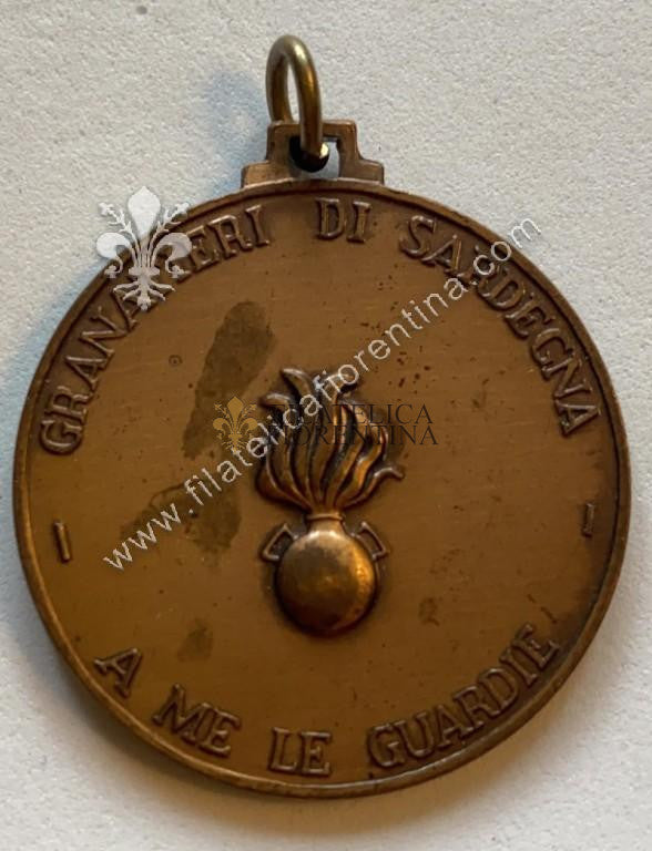Medaglia dei Granatieri di Sardegna - 100° anni Unità d'Italia - Trieste 1961