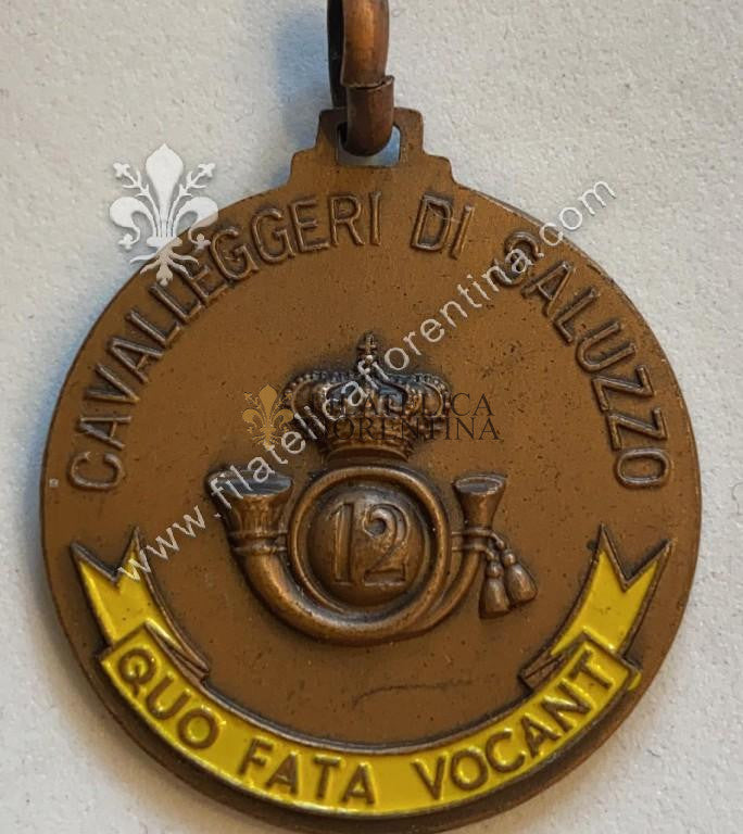 Medaglia del 12° Reggimento Cavalleria di Saluzzo