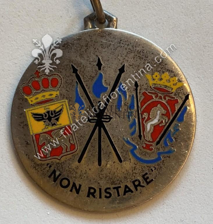 Medaglia della Scuola di Applicazione di Cavalleria Pinerolo - Corso A.U.C. - Argento 925 - 11FI