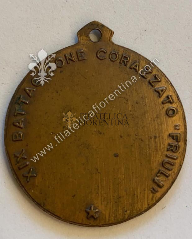 Medaglia del XIX Battaglione Corazzato  " FRIULI "