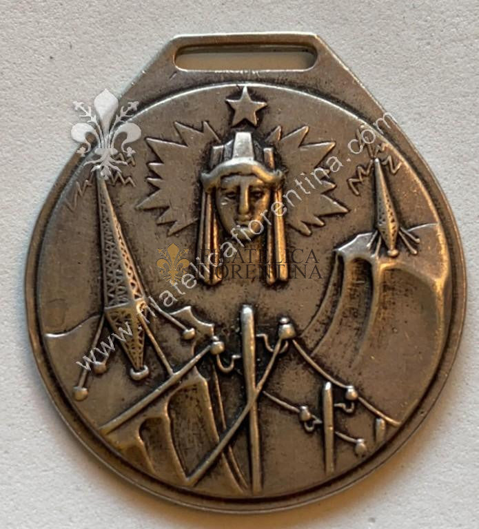 Medaglia del Battiglione Collegamenti "Granatieri di Sardegna" - marcato 800 argento