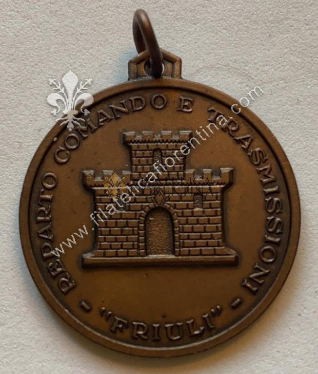 Medaglia Reparto Comando e Trasmissioni   -  " FRIULI "