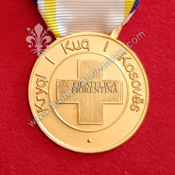 Kosovo - Croce Rossa - Al Merito 1° Grado oro