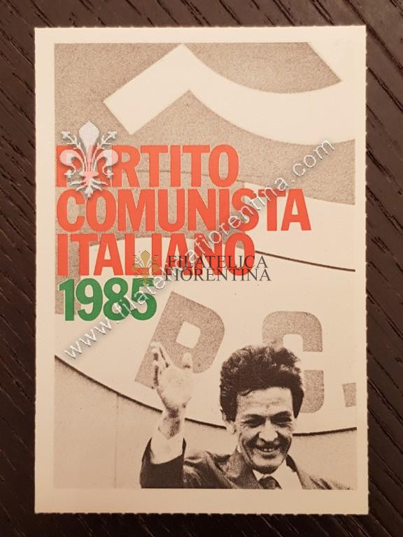 Tessera "Partito Comunista Italiano" - 1985