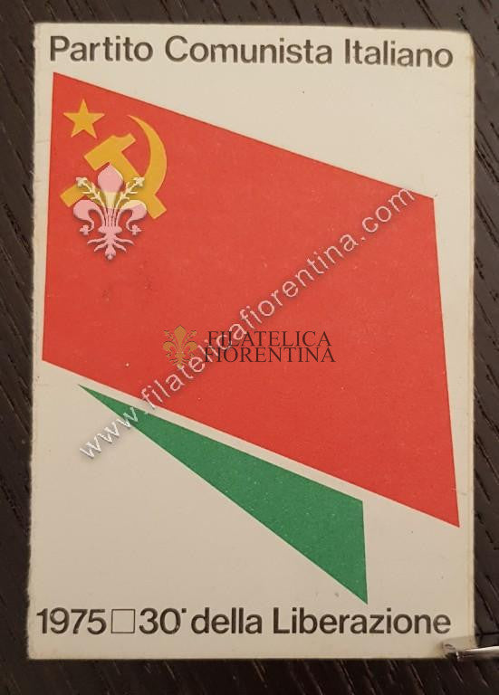 Tessera "Partito Comunista Italiano" - 1975