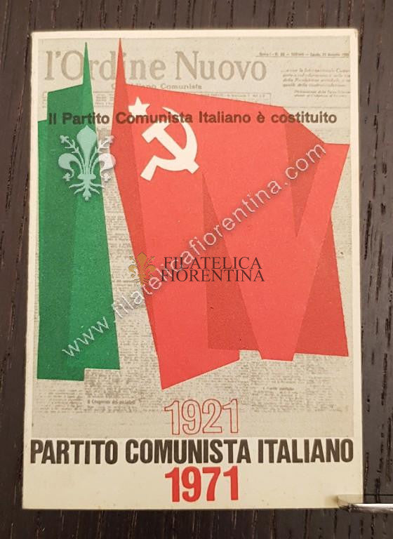 Tessera "Partito Comunista Italiano" - 1971