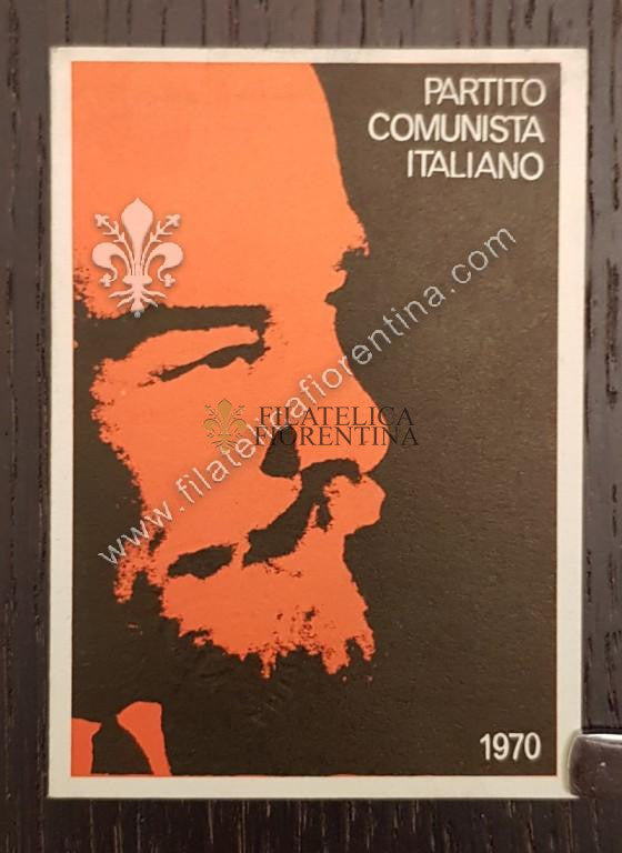 Tessera "Partito Comunista Italiano" - 1970