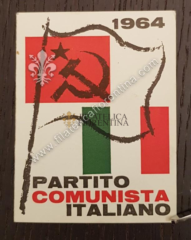 Tessera "Partito Comunista Italiano" - 1964