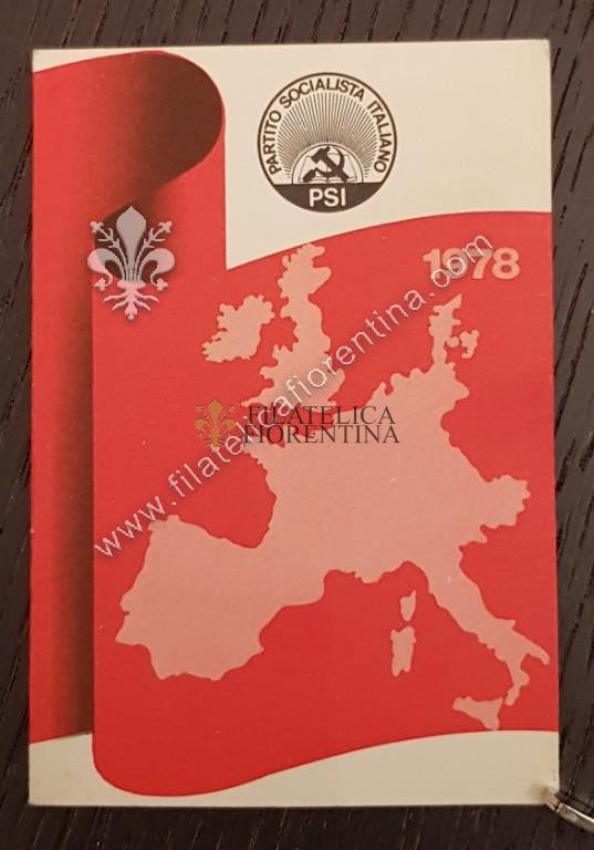 Tessera "Partito Socialista Italiano" - 1978