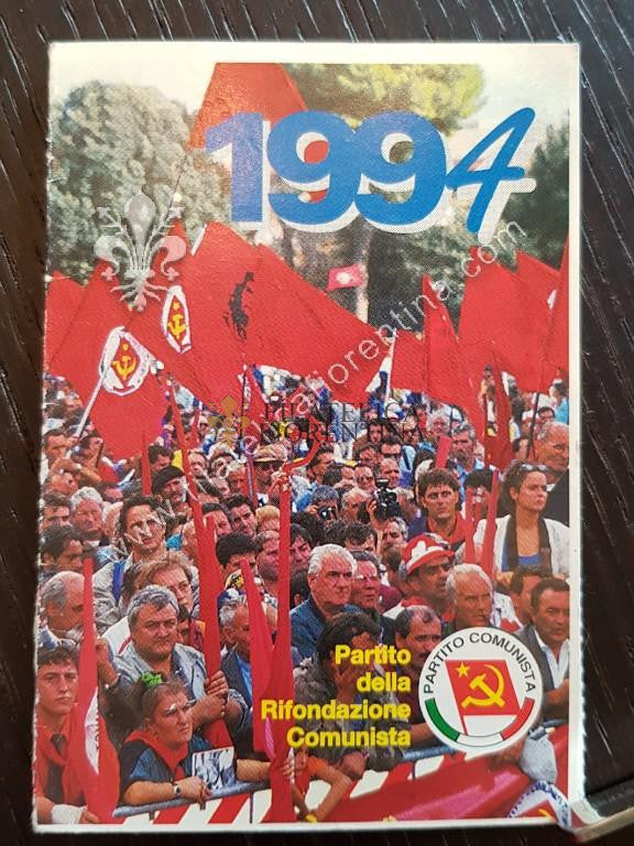 Tessera "Partito della Rifondazione Comunista" - 1994
