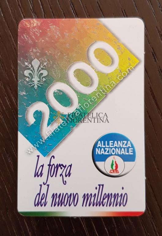 Tessera "Movimento Sociale Italiano - Alleanza Nazionale" - 2000