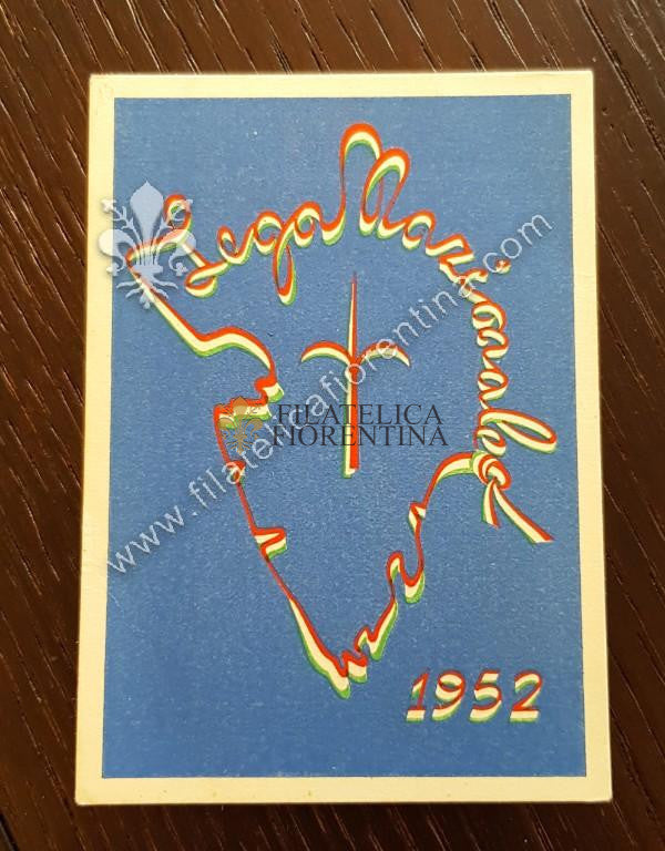 Tessera "Lega Nazionale Trieste" - 1952