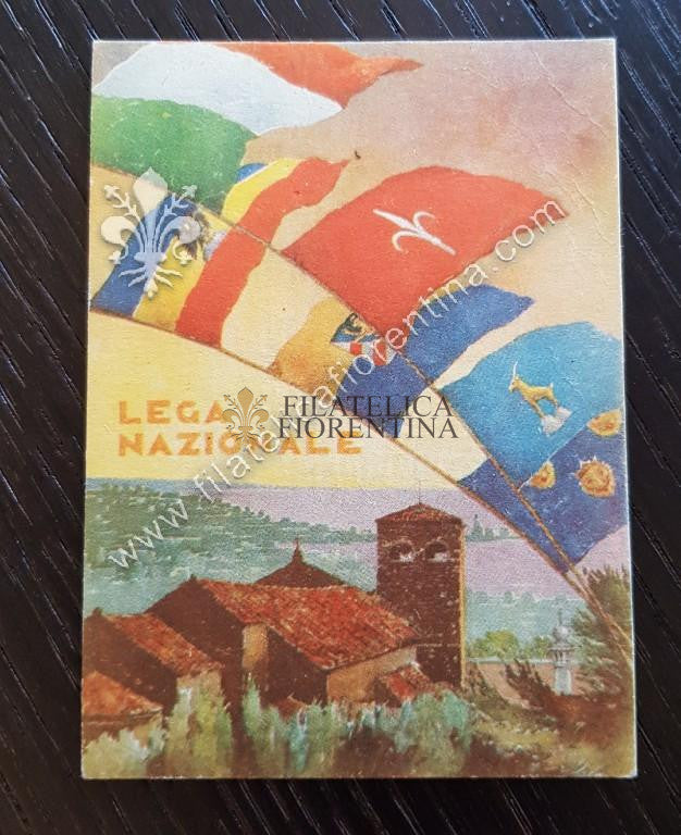Tessera "Lega Nazionale Trieste" - 1954