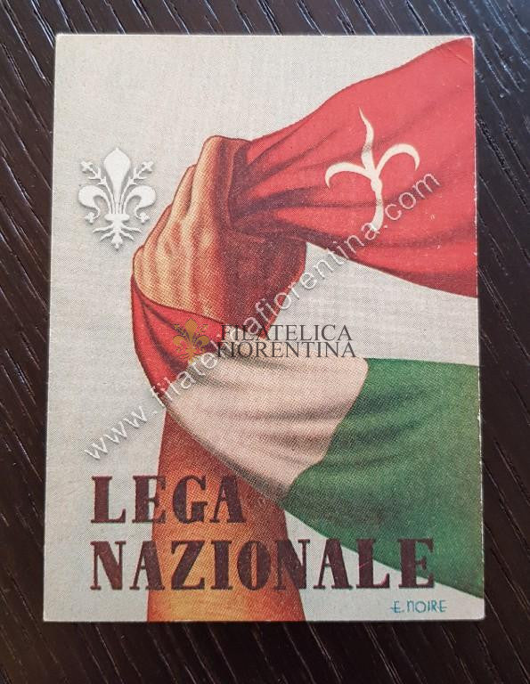 Tessera "Lega Nazionale Trieste" - 1955