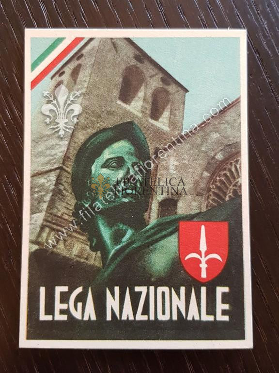 Tessera "Lega Nazionale Trieste" - 1957