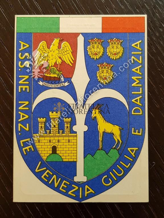 Tessera "Associazione Nazionale per la Venezia Giulia e Dalmazia" - 1962
