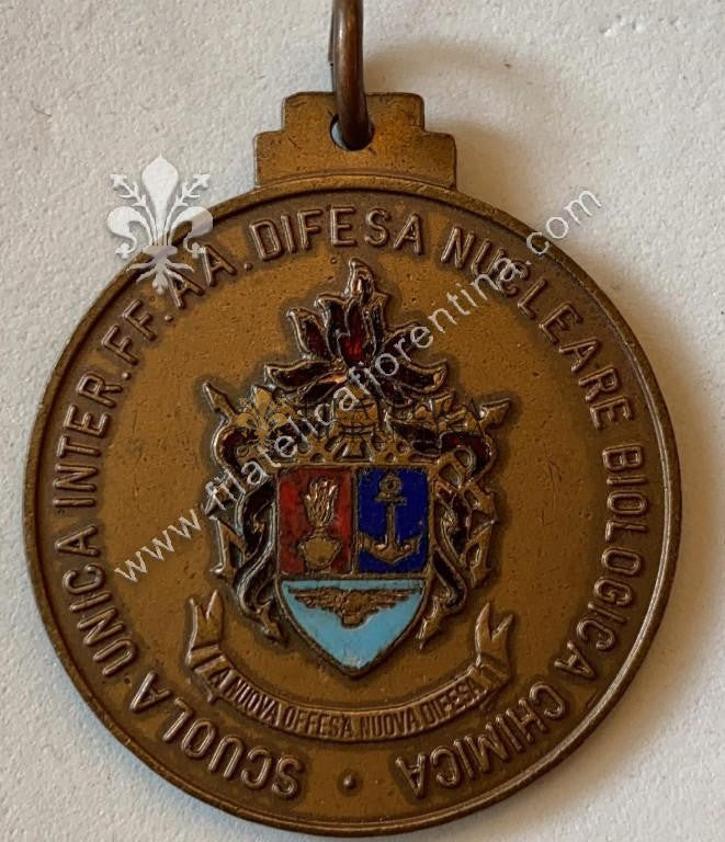 Medaglia della Scuola Unica Interregionale FF.AA. difesa Nucleare biologica chimica