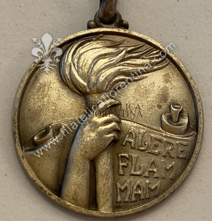 Medaglia Scuola di Guerra - 8° Corso valutativo - III° turno - in Arg. 800