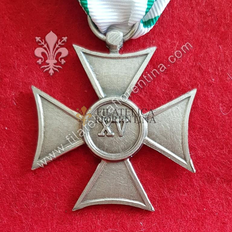 Croce d'Anzianità per XV Anni di Servizio