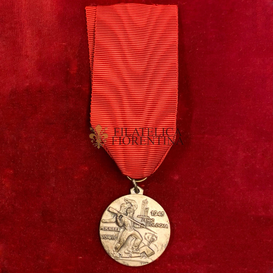 Medaglia della Divisione di Fanteria Friuli - Peschiera 1848 / Senio, Bologna 1945