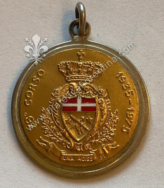 Medaglia del 76° CORSO Accademia di MODENA   -  1935 - 1975  -  Marcata S. Johnson