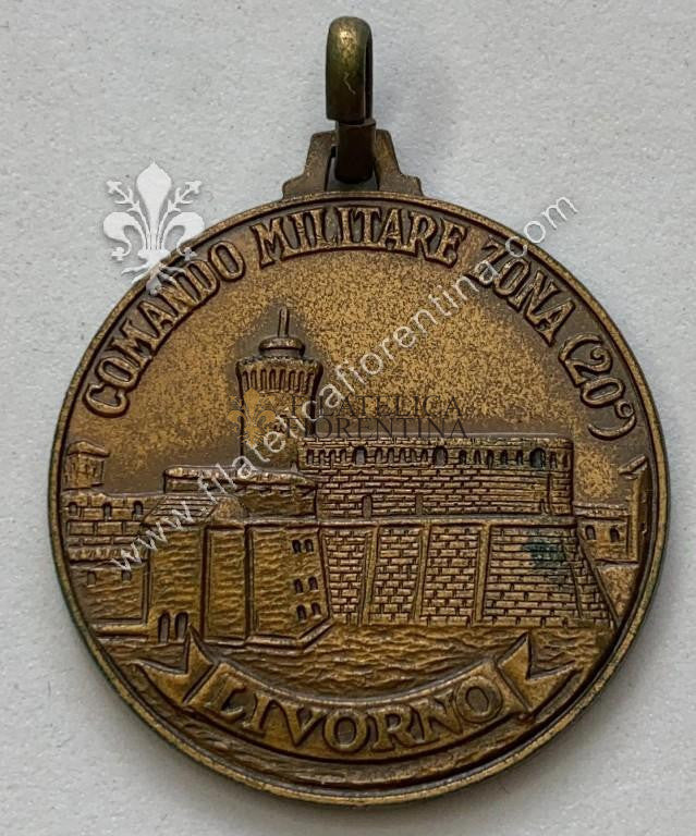 Medaglia del 20° Comando Militare Zona LIVORNO