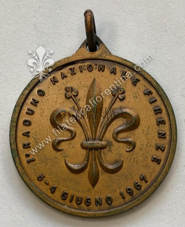 Medaglia dell'Associazione Nazionale di Sanità - Raduno di Firenze 1967