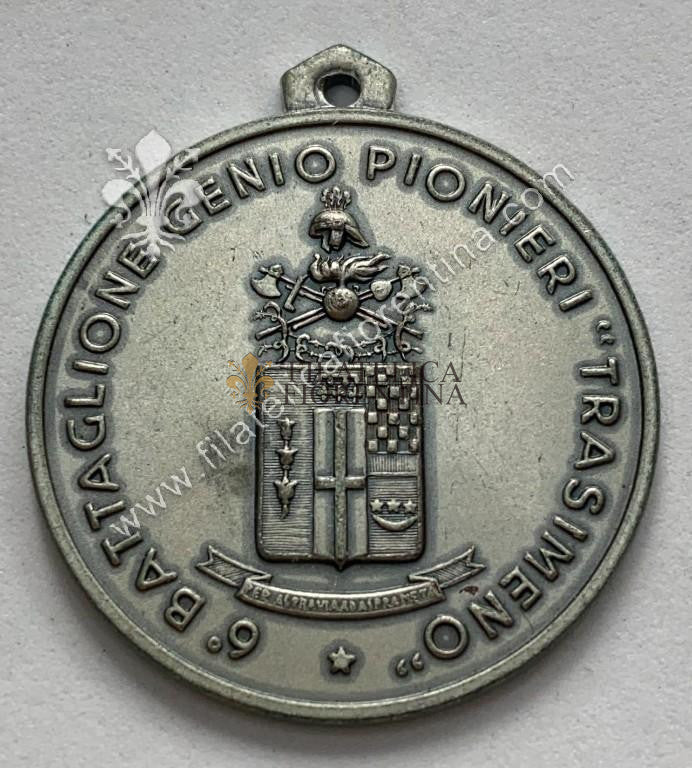 Medaglia del 6° Battaglione Genio Pionieri "Trasimeno"
