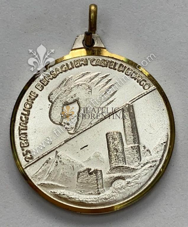 Medaglia del 25° Battaglione Bersaglieri "Castel di Borgo"