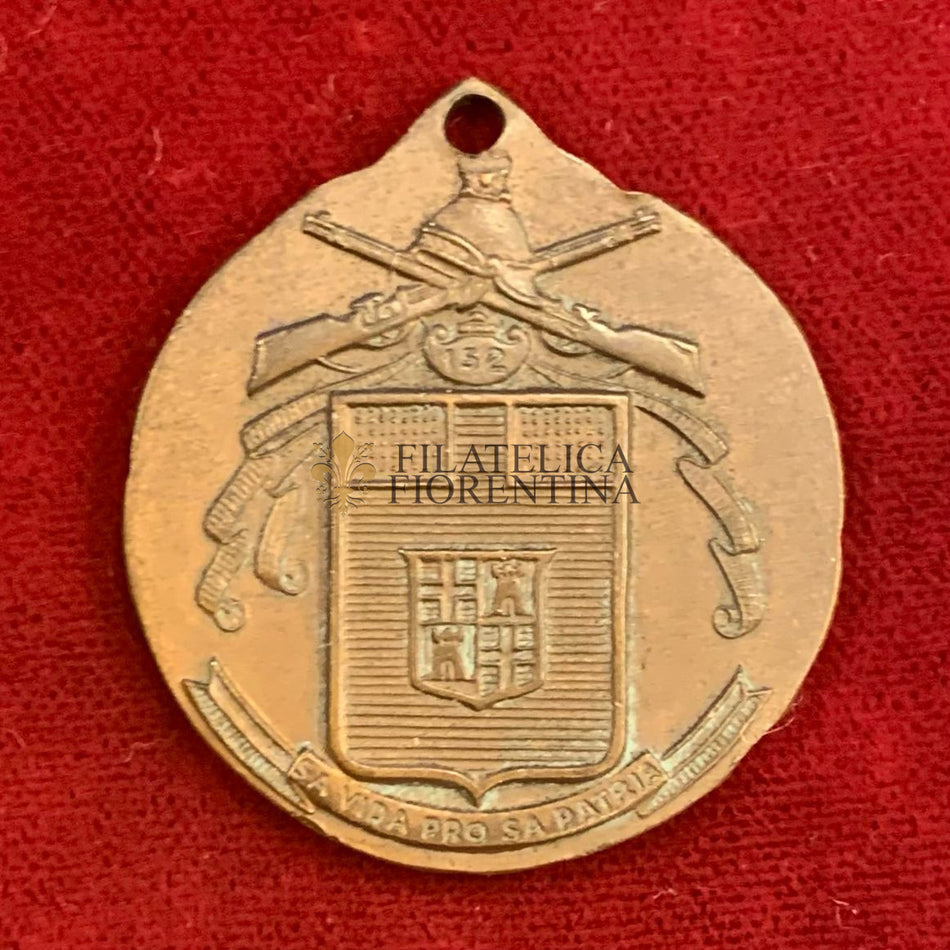 Medaglia del Centro Addestramento Reclute di Fanteria - Sassari - marcato Johnson