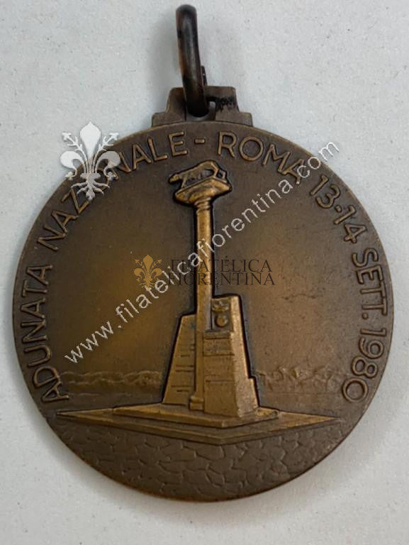 Medaglia dell'Adunata Nazionale Roma 1980 - Associazione Nazionale Granatieri di Sardegna