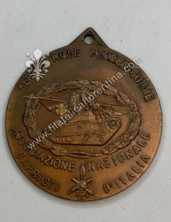 Medaglia del 3° Raduno Nazionale Bologna - 1965 - Associazione Nazionale Carristi d'Italia (marcato Santucci)