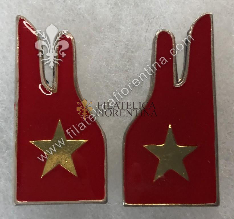 Mostrine Fanteria - vetrificato