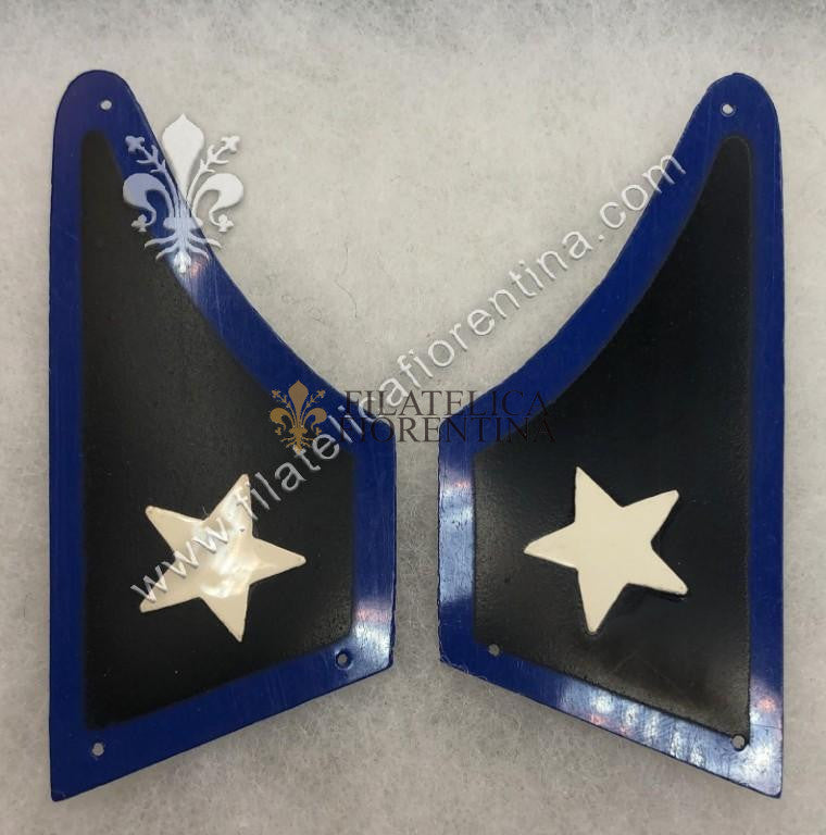 Mostrina dei Traposti materiali - in plastica celluoide
