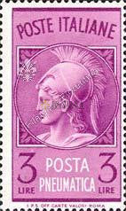 Testa di Minerva - Posta Pneumatica 2 valori