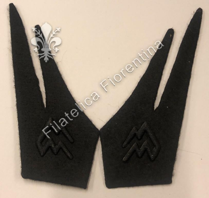 Mostrine della GNR Guardia Nazionale Repubblicana/ Legione Volontari Kreta