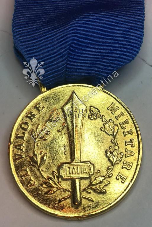 Medagli al Valore Militare - modello dorato - Repubblica Sociale Italiana RSI