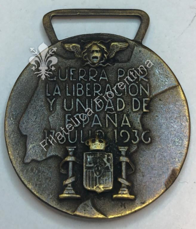 Medaglia guerra di Spagna Volontario per la Liberazione 1936