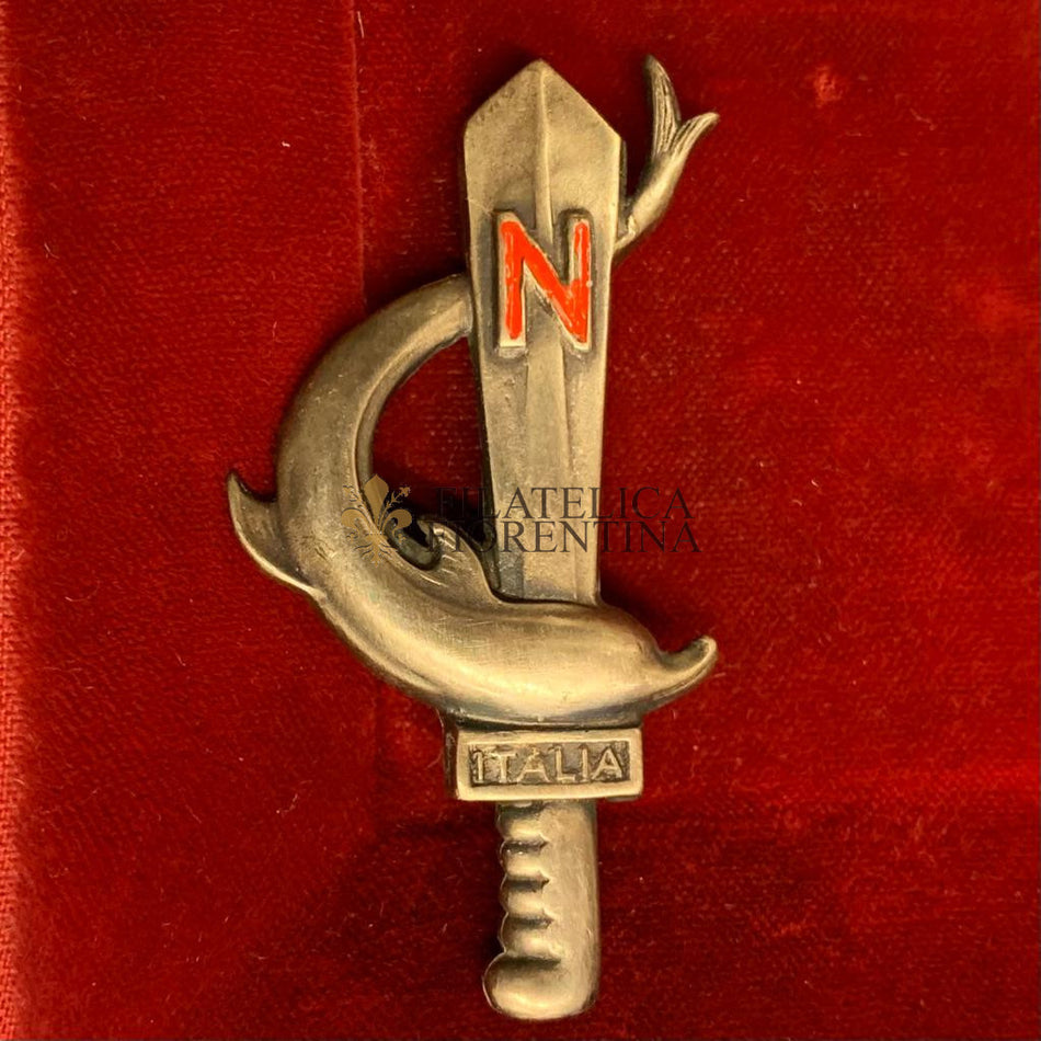 Brevetto originale da "NUOTATORE" del Battaglione "NP" della X^ Flottiglia MAS della R.SI. (HQ)